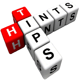 Go to Hints & Tips